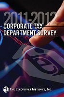 2011-2012 Corporate Tax Department Survey - Book only - Member Rate